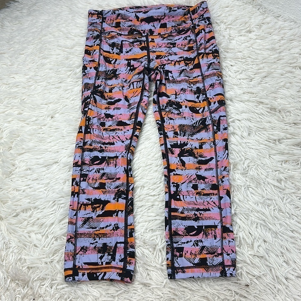 Lululemon Speed Up Crop *21" Inversion Multi